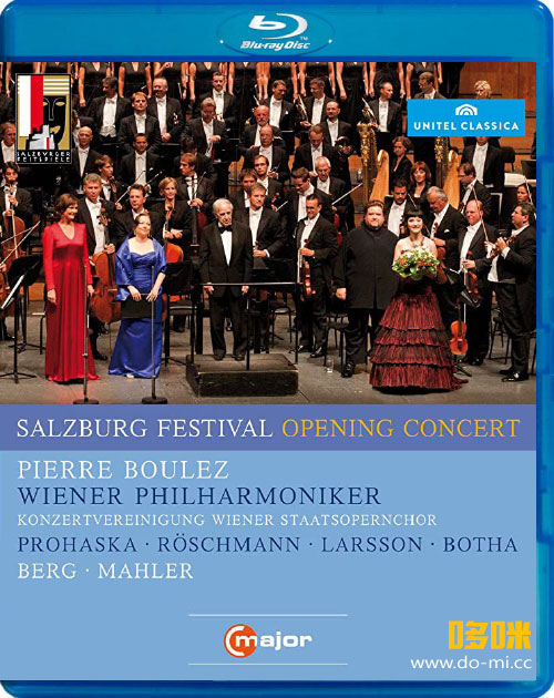 萨尔兹堡音乐节2011 Salzburg Festival Opening Concert 2011 (Pierre boulez, Wiener Philharmoniker) (2011) 1080P蓝光原盘 [BDMV 21.6G]
