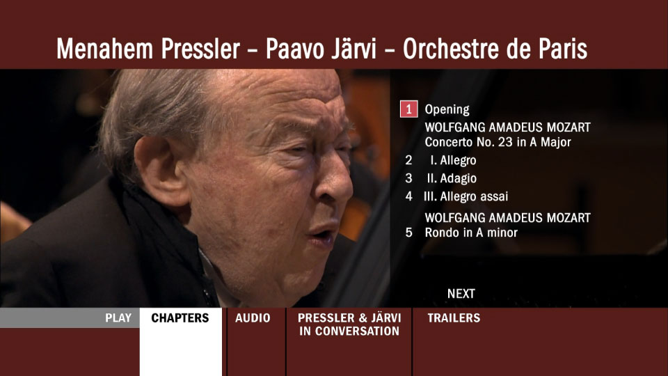 莫扎特与德彪西 Mozart and Debussy (Menahem Pressler, Paavo Jarvi, Orchestre de Paris) (2014) 1080P蓝光原盘 [BDMV 20.2G]Blu-ray、古典音乐会、蓝光演唱会10