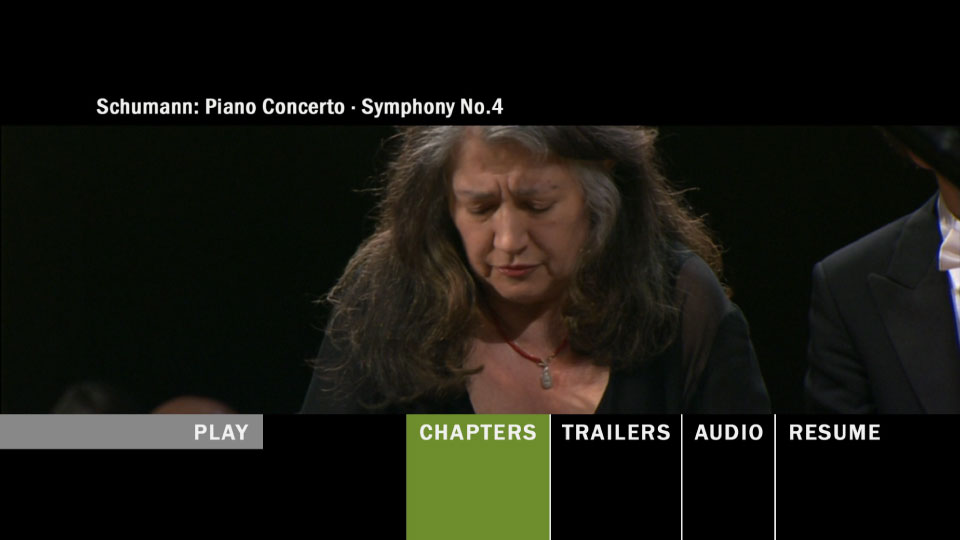 阿格里奇 – 舒曼第四钢琴协奏曲 Schumann : Symphony No. 4 Piano Concerto (Riccardo Chailly, Martha Argerich) (2006) 1080P蓝光原盘 [BDMV 19.4G]Blu-ray、古典音乐会、蓝光演唱会10