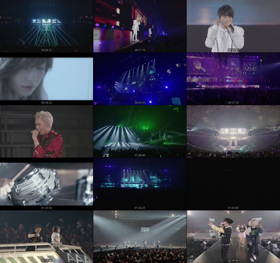 AAA – AAA Special Live 2016 in Dome -FANTASTIC OVER- (2017) 1080P蓝光原盘 [BDISO 42.7G]Blu-ray、日本演唱会、蓝光演唱会14