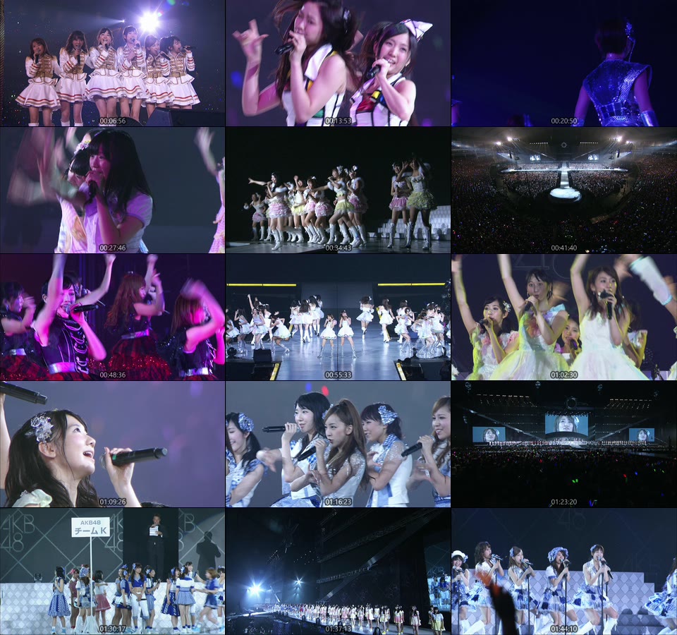 AKB48 – AKB48 in TOKYO DOME ~1830mの夢~ スペシャルBOX [初回限定盤7枚組Blu-ray] (2012) 1080P蓝光原盘 [7BD BDISO 204.5G]Blu-ray、日本演唱会、蓝光演唱会12