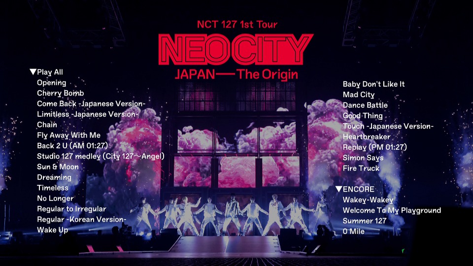 NCT 127 – 1st Tour NEO CITY : JAPAN – The Origin (2019) 1080P蓝光原盘 [2BD BDISO 73.9G]Blu-ray、蓝光演唱会、韩国演唱会12