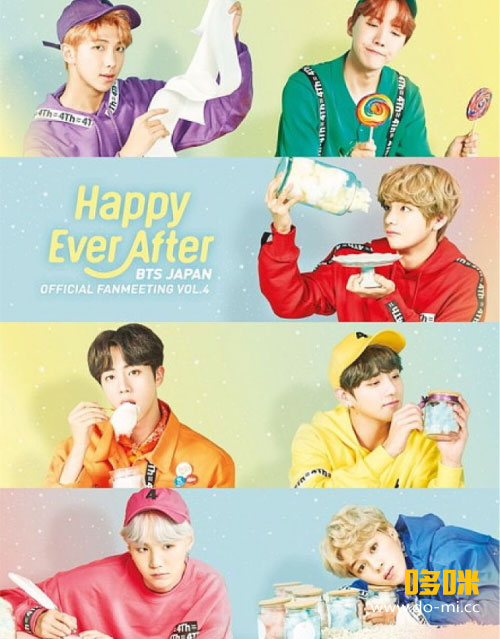 BTS 防弹少年团 – BTS JAPAN OFFICIAL FANMEETING VOL 4 [Happy Ever After] (2018) 1080P蓝光原盘 [3BD BDISO 69.7G]