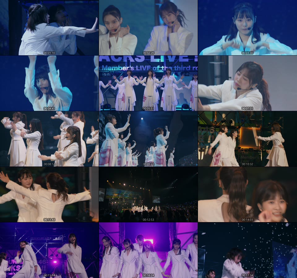 樱坂46 (Sakurazaka46) – 流れ弾 (Type A~D) (2021) 1080P蓝光原盘 [4BD BDISO 66.5G]Blu-ray、日本演唱会、蓝光演唱会18
