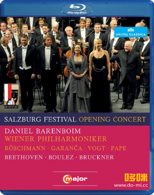萨尔兹堡音乐节2010 Salzburg Festival Opening Concert 2010 (Daniel Barenboim, Wiener Philharmoniker) (2010) 1080P蓝光原盘 [BDMV 19.7G]