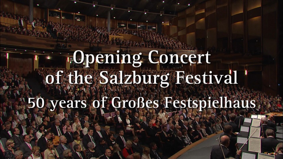 萨尔兹堡音乐节2010 Salzburg Festival Opening Concert 2010 (Daniel Barenboim, Wiener Philharmoniker) (2010) 1080P蓝光原盘 [BDMV 19.7G]Blu-ray、古典音乐会、蓝光演唱会2