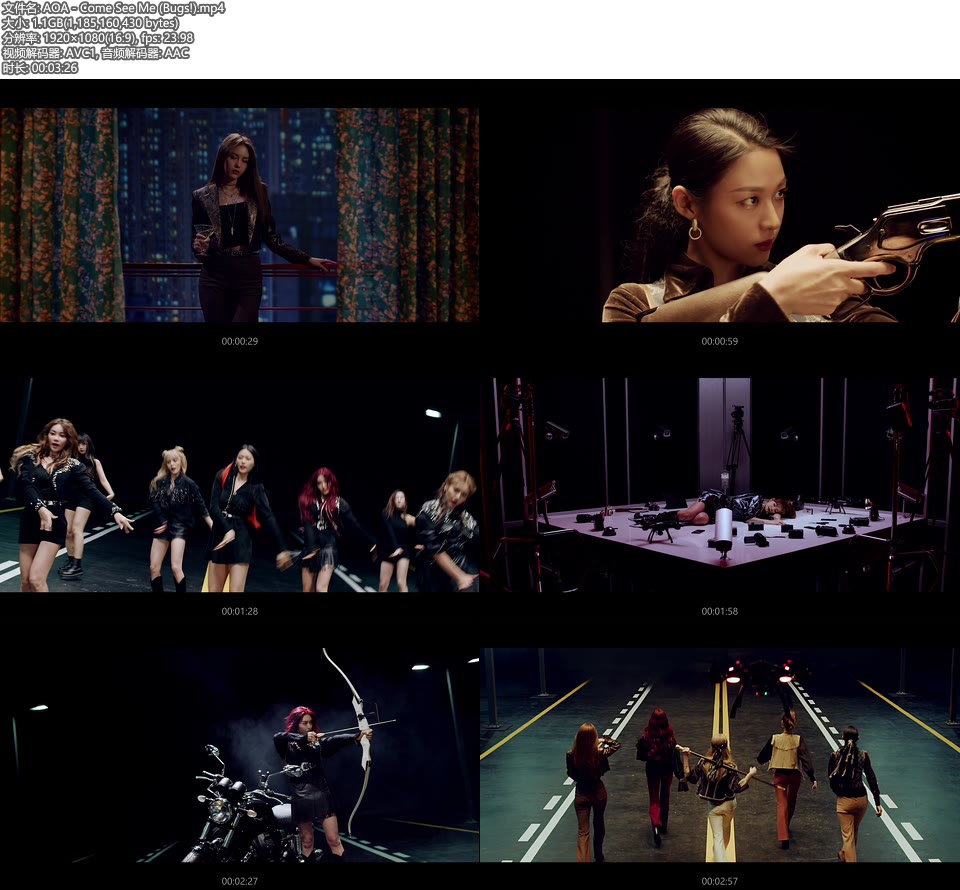 AOA – Come See Me (Bugs!) (官方MV) [1080P 1.10G]Master、韩国MV、高清MV2