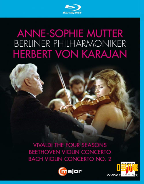 卡拉扬 安妮索菲·穆特 维瓦尔第四季, 贝多芬, 巴赫 Vivaldi, Beethoven & Bach (Anne-Sophie Mutter, Herbert Von Karajan) (2020) 1080P蓝光原盘 [BDMV 44.4G]