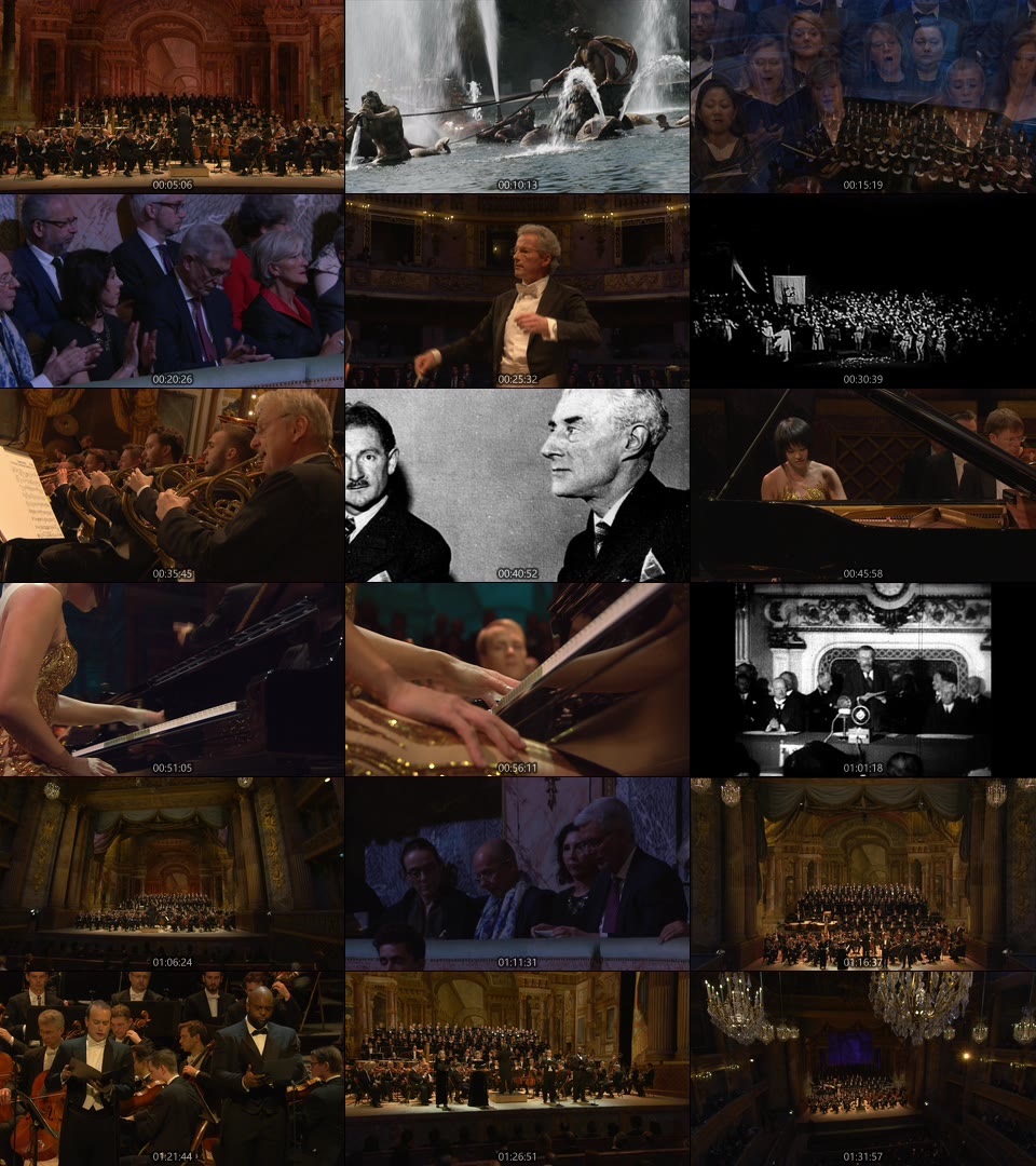 王羽佳 凡尔赛宫和平音乐会 The Peace Concert Versailles (Yuja Wang, Wiener Philharmoniker, Franz Welser-Möst) (2019) 1080P蓝光原盘 [BDMV 22.1G]Blu-ray、古典音乐会、蓝光演唱会12