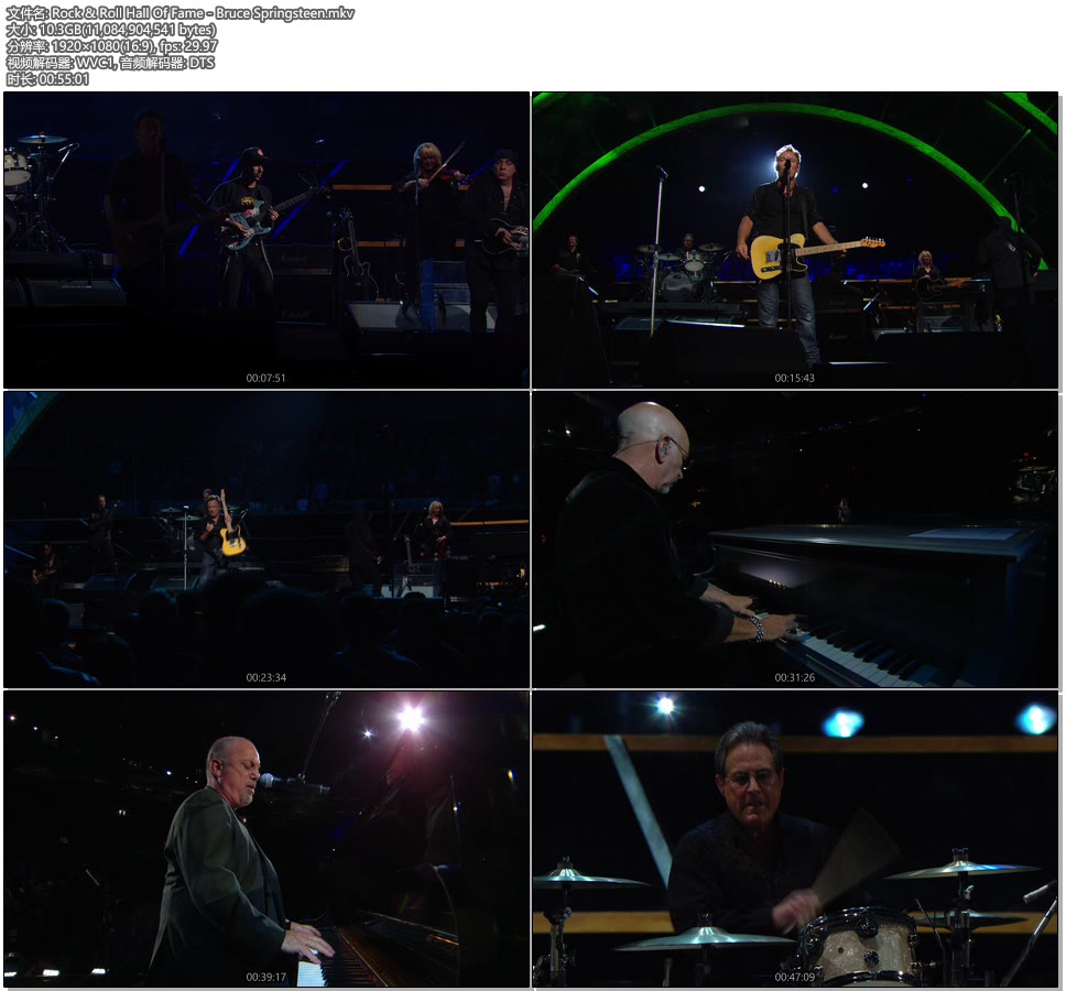 摇滚名人堂 : Bruce Springsteen [Blu-ray Cut 1080P 10.3G]BDRip、欧美现场、音乐现场2
