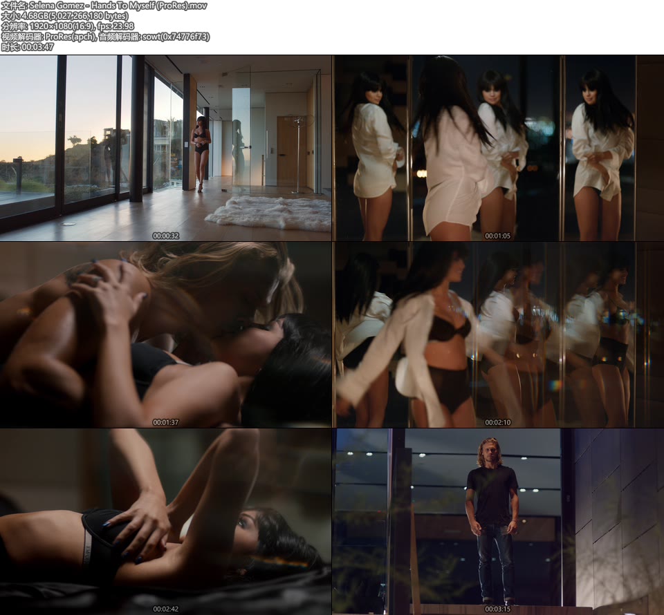 [PR] Selena Gomez – Hands To Myself (官方MV) [ProRes] [1080P 4.68G]ProRes、欧美MV、高清MV2
