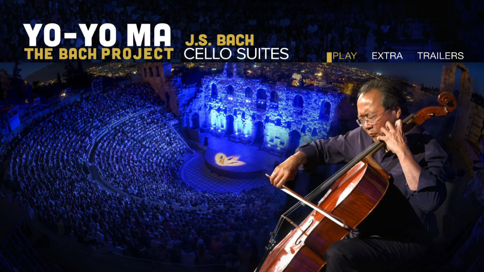 马友友 : 巴赫大提琴独奏音乐会 Yo-Yo Ma – The Bach Project : Cello Suites (2020) 1080P蓝光原盘 [BDMV 42.2G]Blu-ray、古典音乐会、蓝光演唱会2