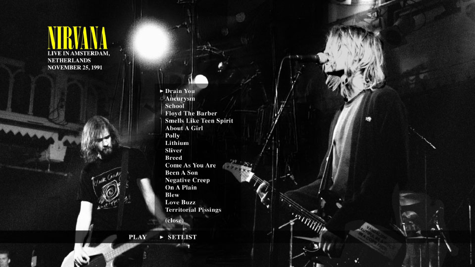 Nirvana 涅槃乐队 – Live in Amsterdam 1991 阿姆斯特丹现场 (2021) 1080P蓝光原盘BD+5CD [BDMV+FLAC 20.2G]Blu-ray、Blu-ray、摇滚演唱会、欧美演唱会、蓝光演唱会6