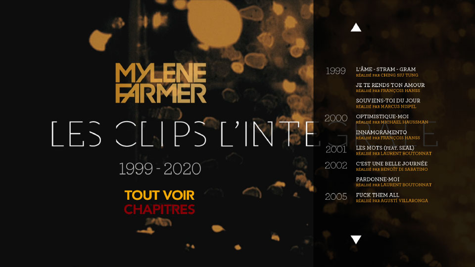 Mylène Farmer 玛莲·法莫 – Les Clips L′ integrale 1999-2020 MV全集 (2021) 1080P蓝光原盘 [BDMV 38.5G]Blu-ray、欧美演唱会、蓝光演唱会2