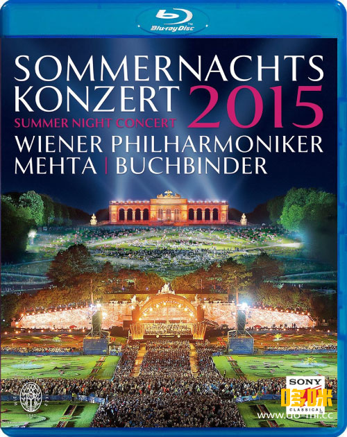 2015 维也纳美泉宫夏季音乐会 Summer Night Concert／Sommernachtskonzert 2015 1080P蓝光原盘 [BDMV 19.8G]
