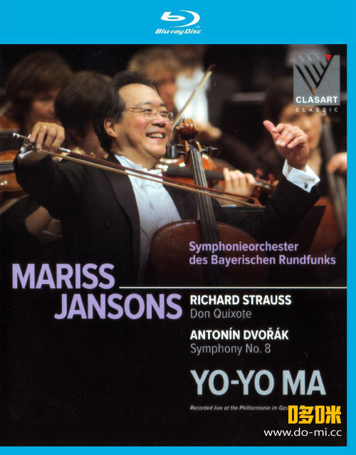 扬颂斯 & 马友友 Mariss Jansons, Yo-Yo Ma – Richard Strauss & Antonin Dvorák (2016) 1080P蓝光原盘 [BDMV 35.1G]