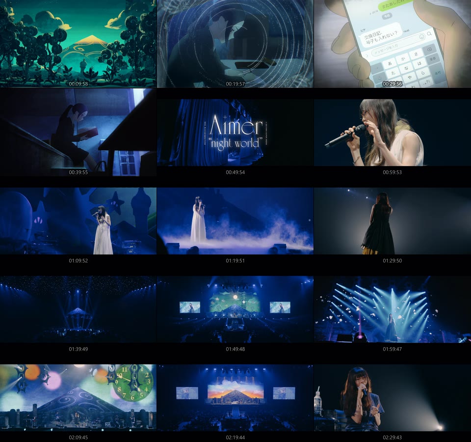 Aimer – 10th Anniversary Live in SAITAMA SUPER ARENA“night world”(2022) 1080P蓝光原盘 [CD+BD BDISO 45.8G]Blu-ray、推荐演唱会、日本演唱会、蓝光演唱会26