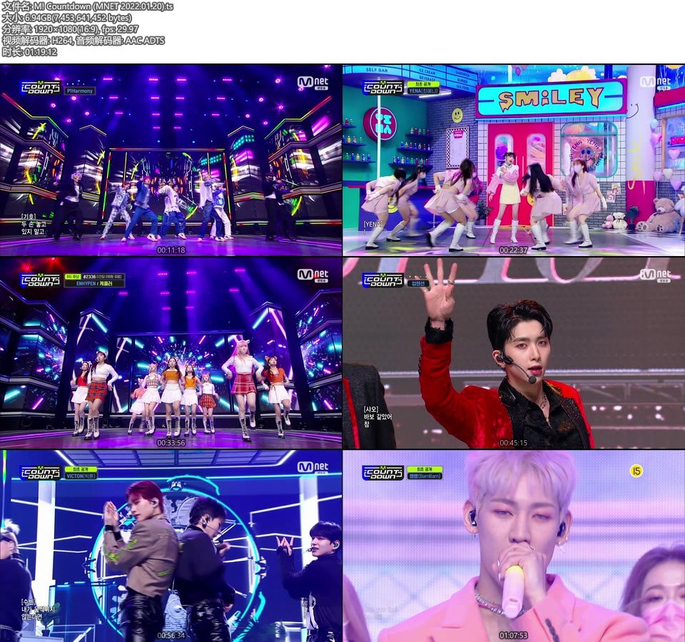 M! Countdown (MNET 2022.01.20) [HDTV 6.94G]HDTV、韩国现场、音乐现场2