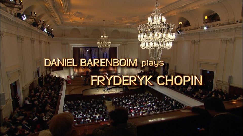 巴伦博伊姆 肖邦独奏音乐会 Daniel Barenboim – Chopin The Warsaw Recital (2011) 1080P蓝光原盘 [BDMV 21.1G]Blu-ray、古典音乐会、蓝光演唱会2