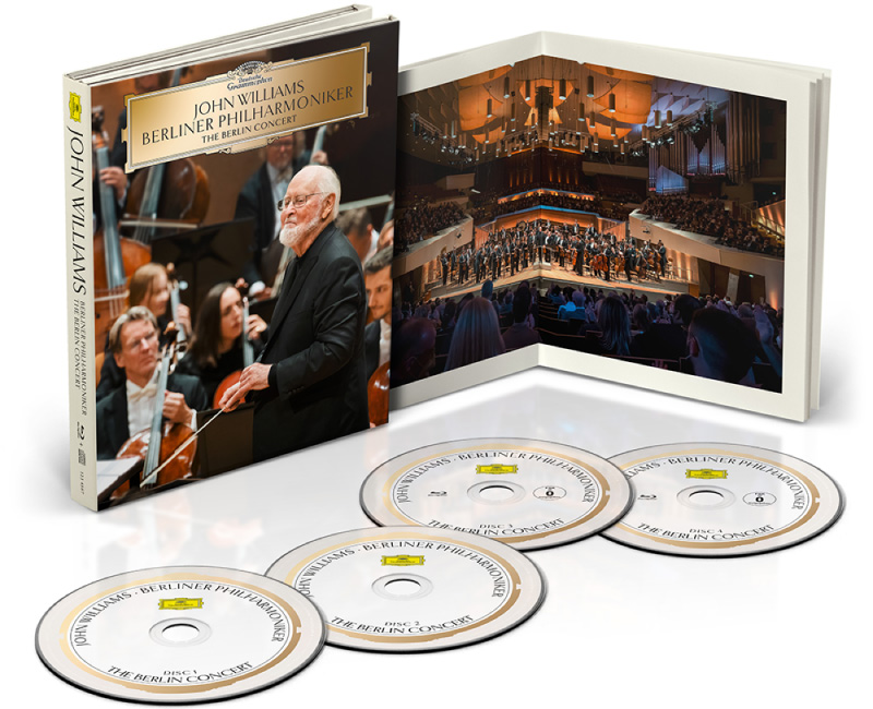 约翰·威廉姆斯 柏林音乐会 John Williams, Berliner Philharmoniker – The Berlin Concert (2022) 1080P蓝光原盘 [2BD BDMV 56.1G]Blu-ray、古典音乐会、推荐演唱会、蓝光演唱会2