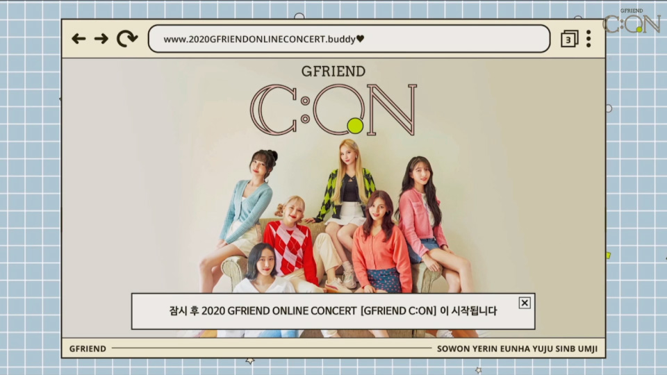 GFRIEND – ONLINE CONCERT [GFRIEND C:ON] (2020.10.31) [WEB