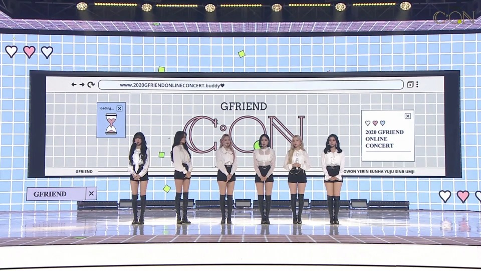 GFRIEND – ONLINE CONCERT [GFRIEND C:ON] (2020.10.31) [WEB 8.9G]WEB、韩国现场、音乐现场2