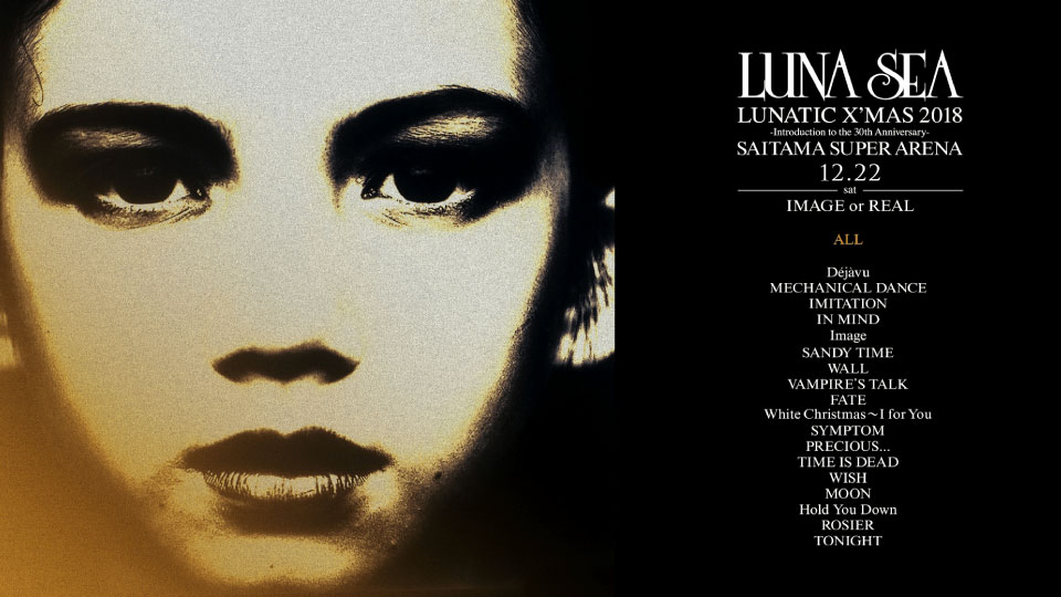 限定LUNA SEA LUNATIC X'MAS 2018 Blu-ray