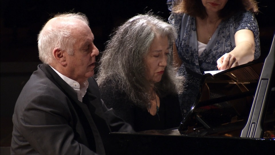 阿格里奇 巴伦博伊姆 钢琴二重奏 Martha Argerich, Daniel Barenboim – Piano Duos (2015) 1080P蓝光原盘 [BDMV 20.7G]Blu-ray、古典音乐会、蓝光演唱会4