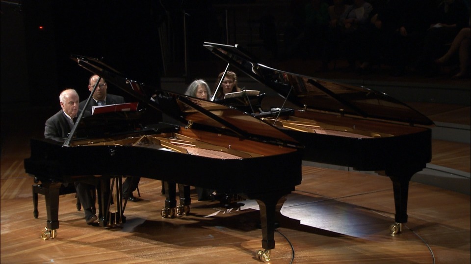 阿格里奇 巴伦博伊姆 钢琴二重奏 Martha Argerich, Daniel Barenboim – Piano Duos (2015) 1080P蓝光原盘 [BDMV 20.7G]Blu-ray、古典音乐会、蓝光演唱会6