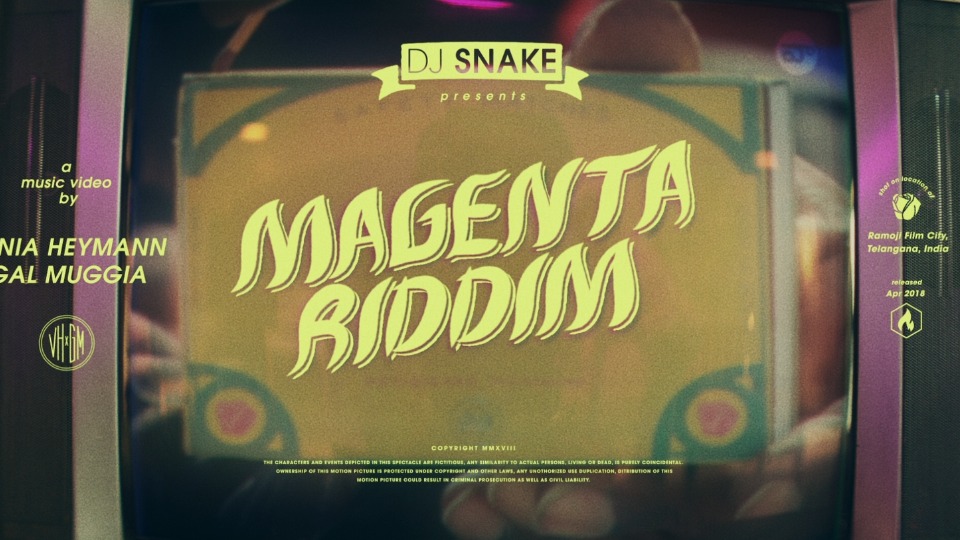 [PR] DJ Snake – Magenta Riddim (官方MV) [ProRes] [1080P 4.85G]