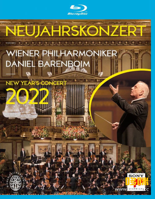 2022维也纳新年音乐会 New Year′s Concert 2022 / Neujahrskonzert 2022 (2022) 1080P蓝光原盘 [BDMV 34.8G]