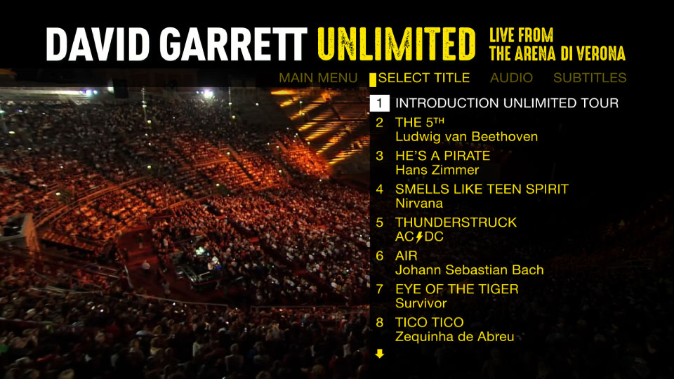 David Garrett 大卫·葛瑞特 – Unlimited : Live From The Arena Di Verona (2022) 1080P蓝光原盘 [BDMV 22.2G]Blu-ray、Blu-ray、古典音乐会、推荐演唱会、欧美演唱会、蓝光演唱会14