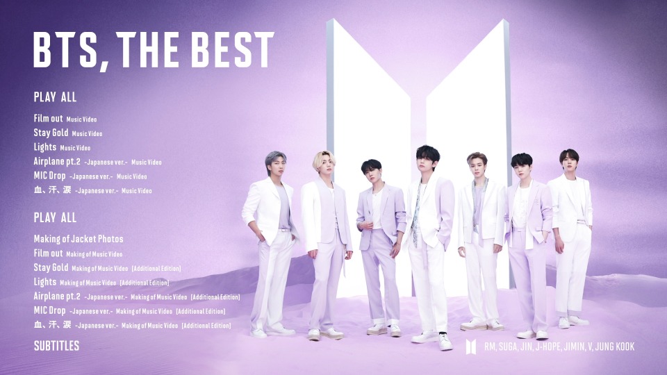 BTS 防弹少年团– BTS, THE BEST (2021) 1080P蓝光原盘[BDISO