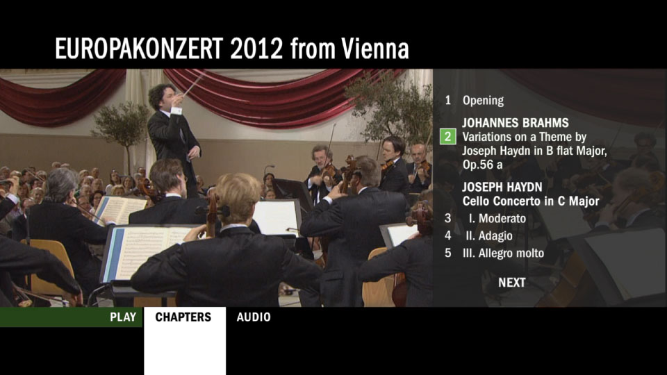 欧洲音乐会 Europakonzert 2012 from Vienna (Gustavo Dudamel, Gautier Capucon, Berliner Philharmoniker) 1080P蓝光原盘 [BDMV 21.8G]Blu-ray、古典音乐会、蓝光演唱会12