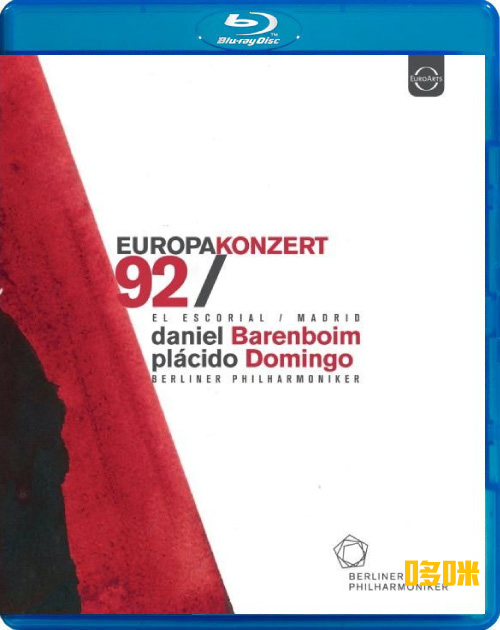 欧洲音乐会 Europakonzert 1992 from Madrid (Daniel Barenboim, Plácido Domingo, Berliner Philharmoniker) 1080P蓝光原盘 [BDMV 26.7G]