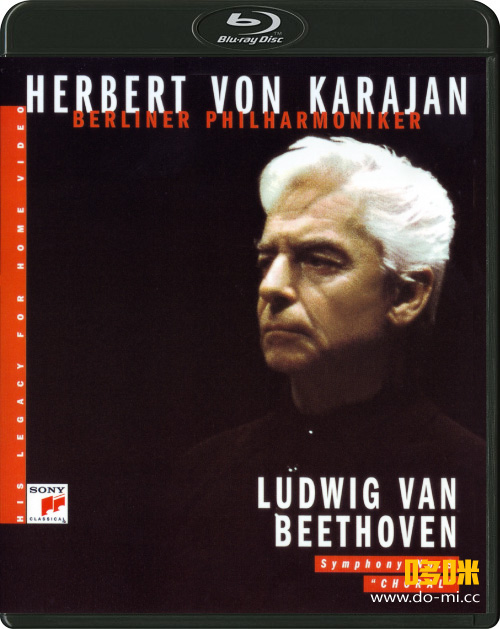 卡拉扬 – 贝多芬第九交响曲 Herbert von Karajan & BPO – Beethoven Symphony No. 9 Choral (2019) 1080P蓝光原盘 [BDMV 22.8G]