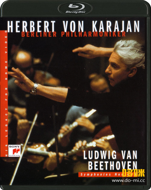 卡拉扬 – 贝多芬第四/五交响曲 Herbert von Karajan & BPO – Beethoven Symphony Nos. 4 & 5 (2019) 1080P蓝光原盘 [BDMV 17.3G]