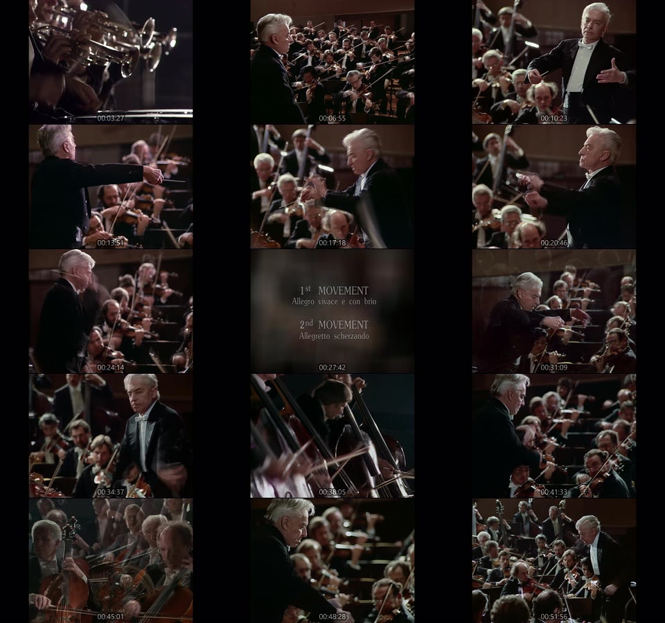 卡拉扬 – 贝多芬第一/八交响曲 Herbert von Karajan & BPO – Beethoven Symphony Nos. 1 & 8 (2019) 1080P蓝光原盘 [BDMV 17.2G]Blu-ray、古典音乐会、蓝光演唱会14