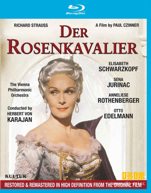 卡拉扬指挥 施特劳斯歌剧 : 玫瑰骑士 Richard Strauss : Der Rosenkavalier (Herbert von Karajan) (2010) 1080P蓝光原盘 [BDMV 39.2G]