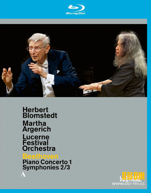 布隆斯泰特 阿格里奇 贝多芬钢琴协奏曲与交响曲 Beethoven Piano Concerto & Symphonies (Herbert Blomstedt, Martha Argerich) (2021) 1080P蓝光原盘 [BDMV 22.8G]
