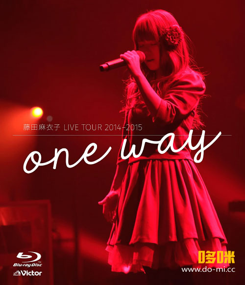 藤田麻衣子 – LIVE TOUR 2014-2015 ~one way~ (2016) 1080P蓝光原盘 [BDISO 22.8G]