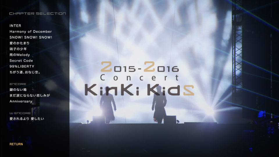 KinKi Kids 近畿小子 – 2015-2016 Concert KinKi Kids (2016) 1080P蓝光原盘 [2BD BDISO 63.6G]Blu-ray、日本演唱会、蓝光演唱会12