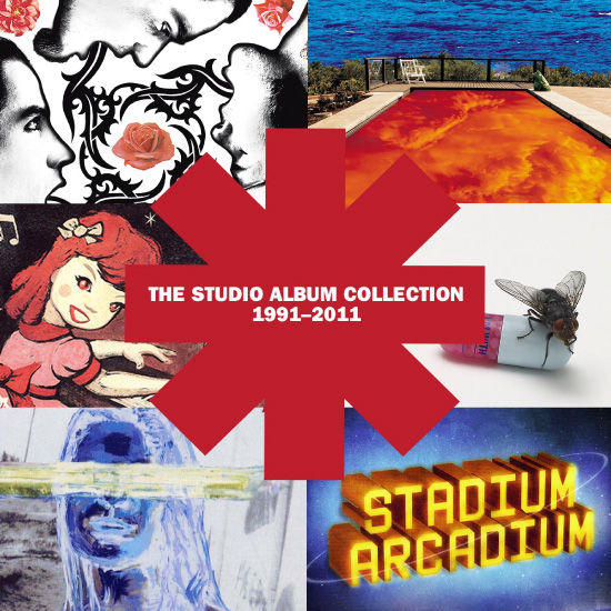 Red Hot Chili Peppers – The Studio Album Collection 1991-2011 (2015) [FLAC 24bit／96kHz]