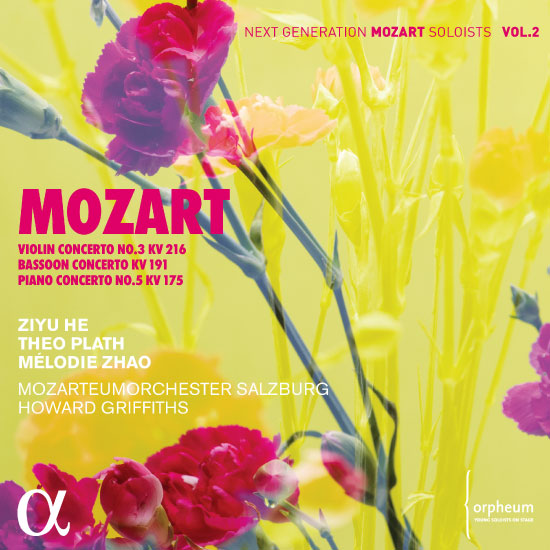 VA – Mozart Violin Concerto No. 3, Bassoon Concerto & Piano Concerto No.5 (2022) [FLAC 24bit／96kHz]