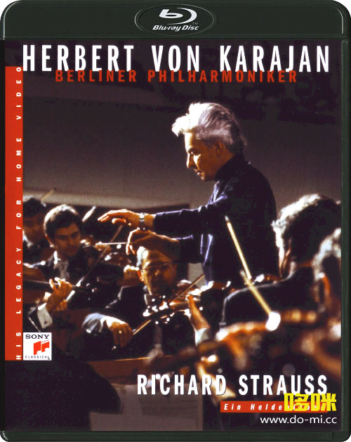 卡拉扬 – 施特劳斯 : 英雄的生涯 Herbert von Karajan & BPO – Richard Strauss Ein Heldenleben (2021) 1080P蓝光原盘 [BDMV 18.8G]