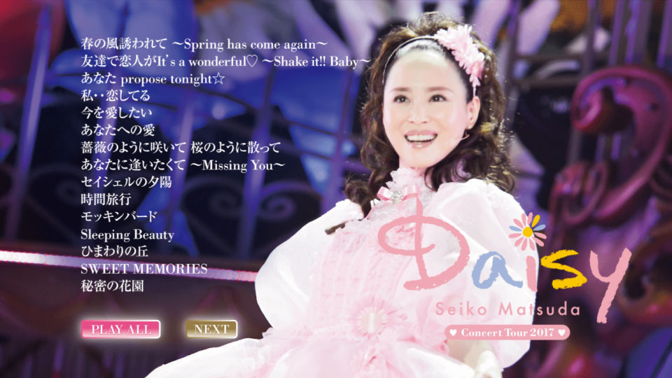 松田聖子 – Seiko Matsuda Concert Tour 2017「Daisy」(2017) 1080P蓝光原盘 [BDISO 35.2G]Blu-ray、日本演唱会、蓝光演唱会12