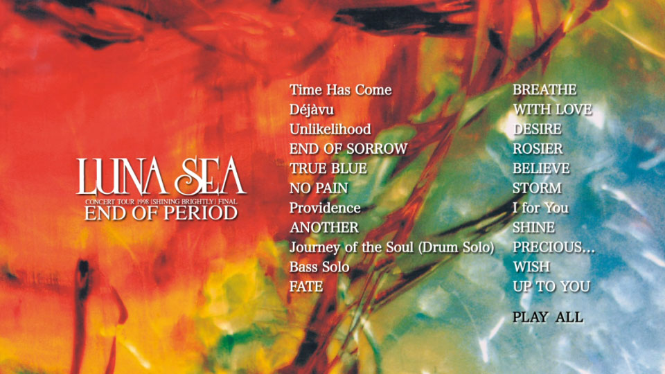 LUNA SEA 月之海– CROSS [SLAVE Limited Edition PREMIUM BOX A