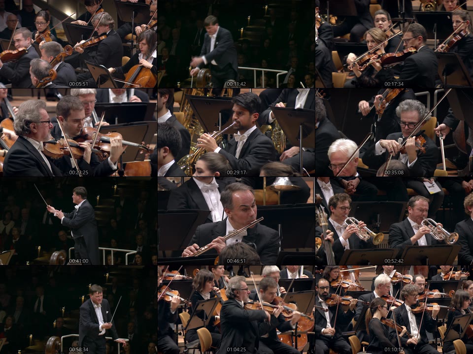 柏林爱乐乐团与八位不同指挥家 : 布鲁克纳交响曲全集 Berliner Philharmoniker – Bruckner Symphonien Nos. 1-9 (2021) 1080P蓝光原盘 [4BD BDMV 164.8G]Blu-ray、古典音乐会、蓝光演唱会30