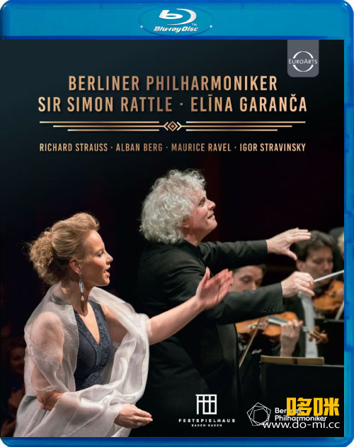 西蒙·拉特 嘉兰莎 巴登巴登复活节音乐会 Berliner Philharmoniker, Sir Simon Rattle & Elina Garanca in Baden-Baden (2018) 1080P蓝光原盘 [BDMV 21.1G]