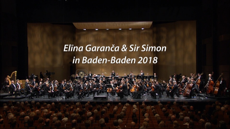 西蒙·拉特 嘉兰莎 巴登巴登复活节音乐会 Berliner Philharmoniker, Sir Simon Rattle & Elina Garanca in Baden-Baden (2018) 1080P蓝光原盘 [BDMV 21.1G]Blu-ray、古典音乐会、蓝光演唱会2